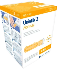 Unistik 3 Normal 23G 1.8mm 100 Lancets – Comfort