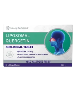 Henry Blooms Liposomal Quercetin 30 Sublingual Tablets