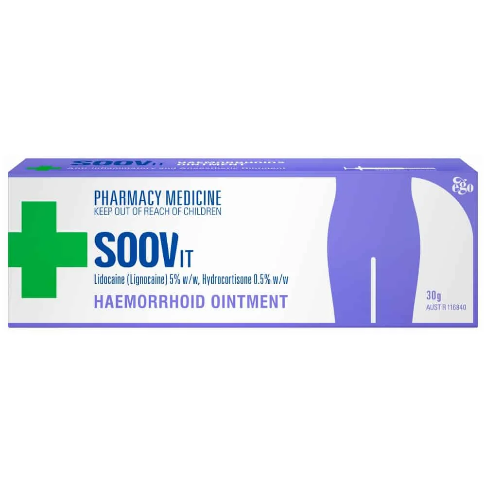 SOOV IT Haemorrhoid Ointment 30g