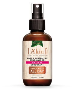 Rose & Australian Sandalwood Natural Spray Deodorant