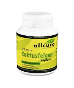 Allcura Kaktusfeigen Kapseln – Allcura Cactus Pear Capsules, 100 capsules