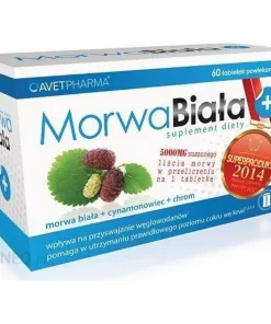Avet White Mulberry Plus 60 tablets,Avet Morwa Biała Plus 60 tabletek