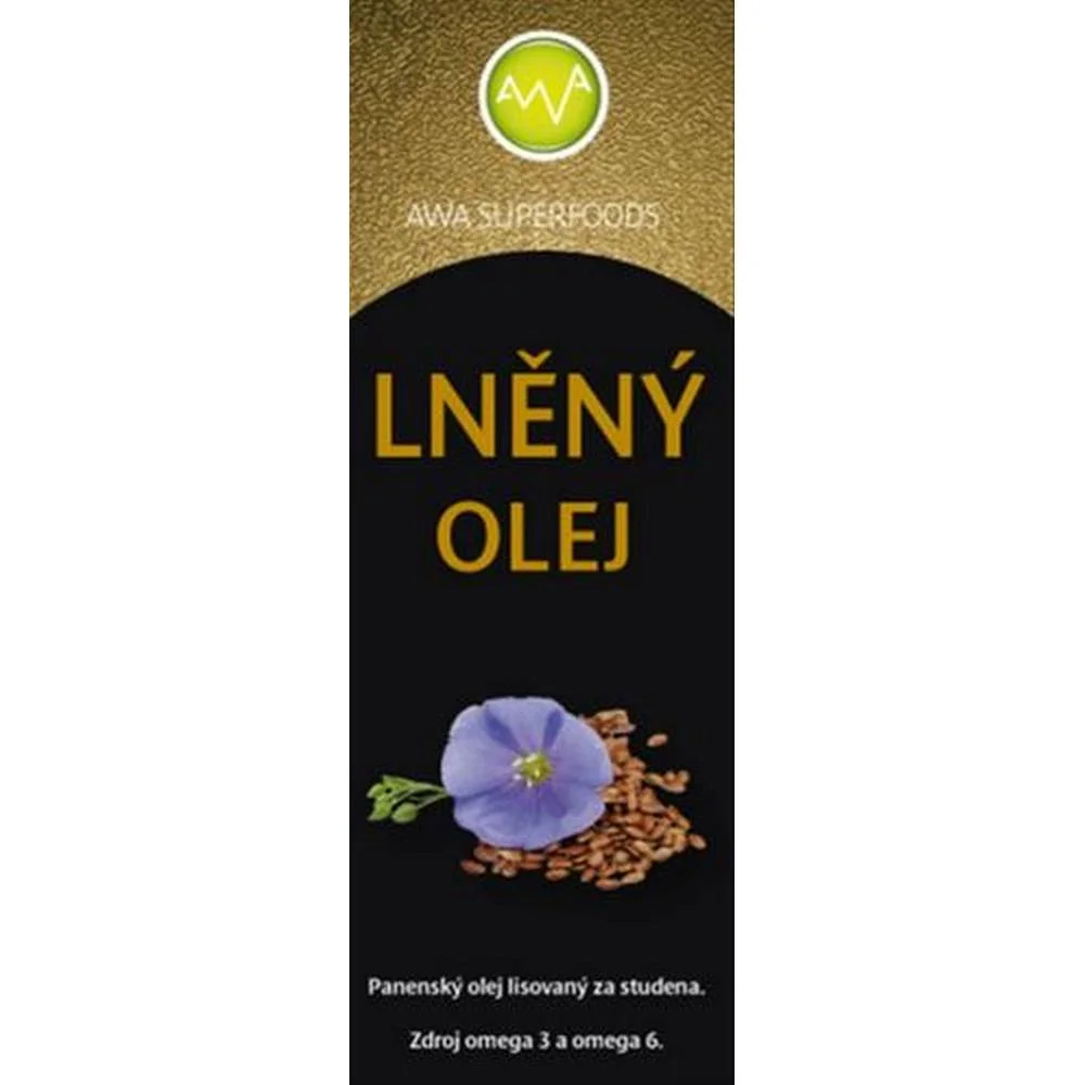 AWA superfoods linseed oil RAW, 250 ml