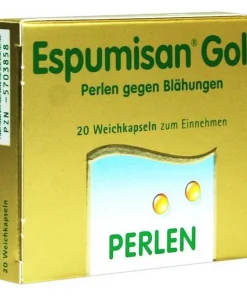 Berlinchemie, Espumisan Gold Pearls against flatulence, 20