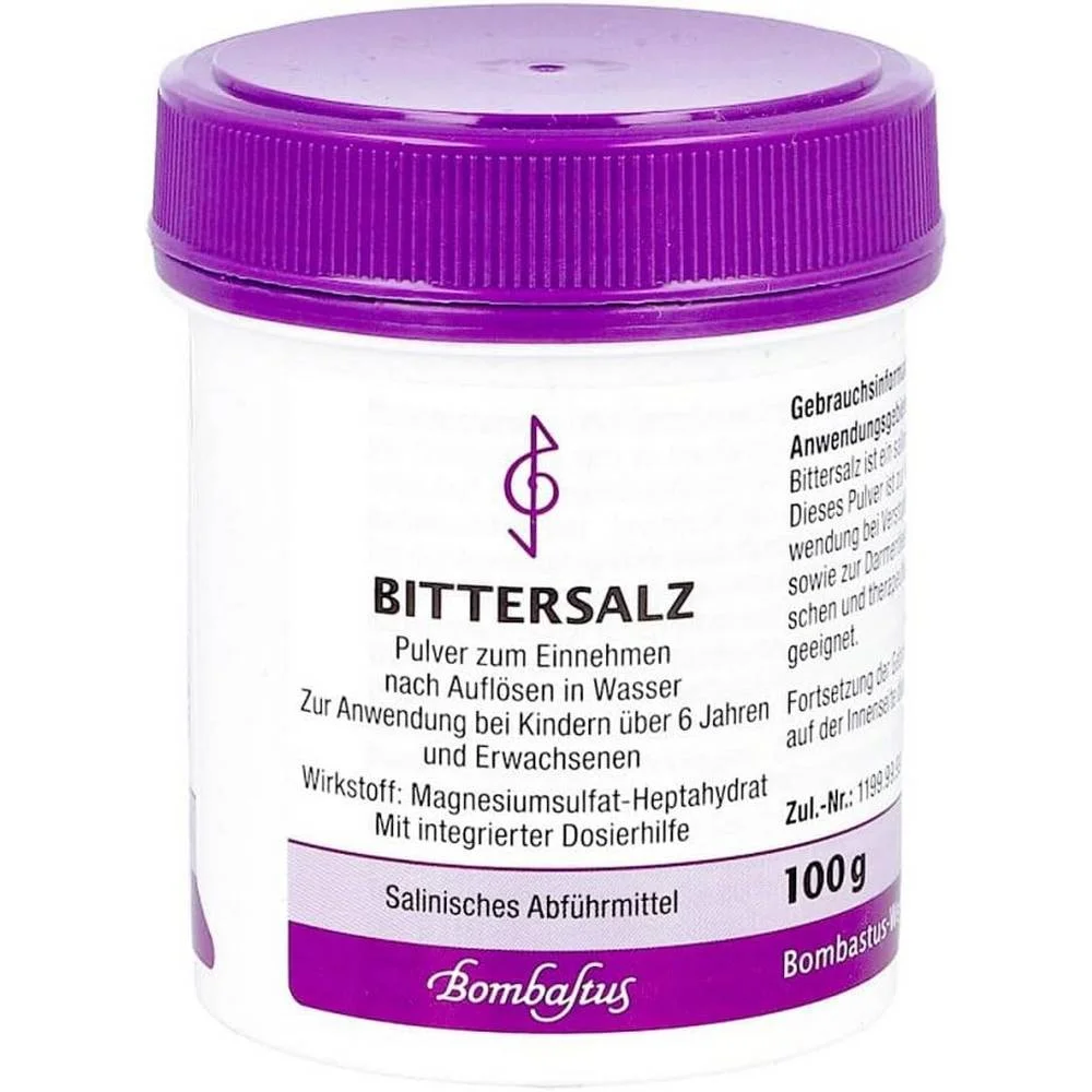 Bittersalz Pulver – Bombastus Epsom Salts Powder, 100 g