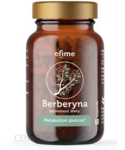 EkaMedica EFIME Berberine glucose metabolism 60 capsules,EkaMedica EFIME Berberyna metabolizm glukozy 60 kapsułek