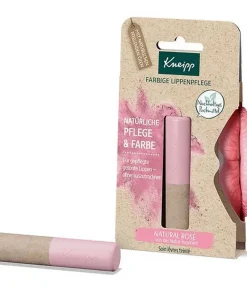 Kneipp, colored lip care natural rose, 3.5