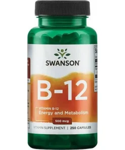 Swanson B-12 500mcg ,250-B-12 500mcg, 250, Swanson
