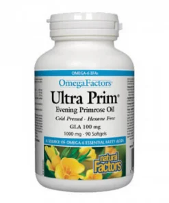 ULTRA PRIM Evening Primrose Oil Softgel Caps. 1000mg,90- УЛТРА ПРИМ Масло от вечерна иглика софтгел капс. 1000мг,90,ULTRA PRIM