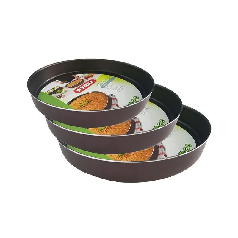Pyrex Round Kebbe Dish Set of 3 28, 30 & 34cm - Image 2