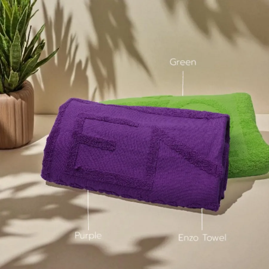 Enzo Towel Green - Image 2